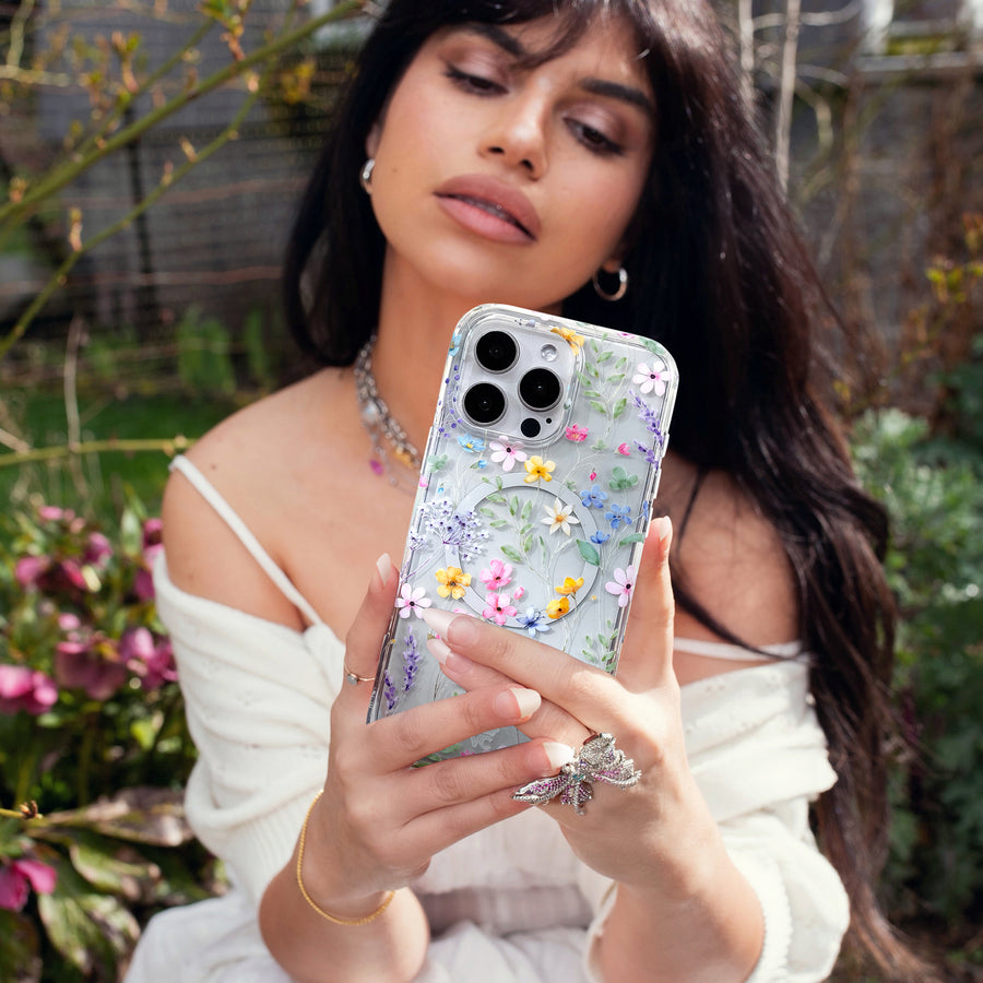 Enchanted Floral iPhone Case lifestyle