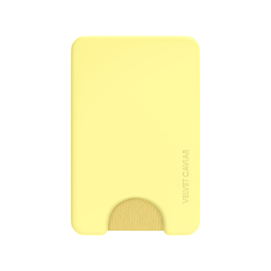 Butter Yellow MagSafe Wallet