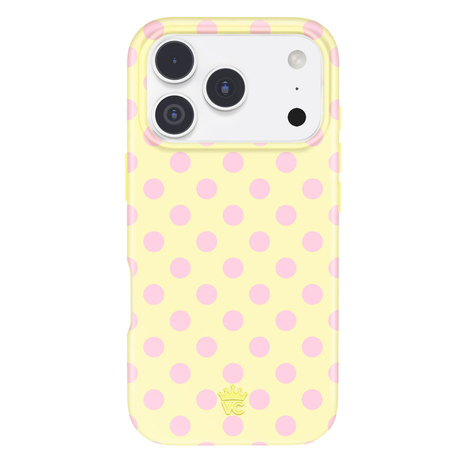 Buttercream Polka Dot iPhone Case