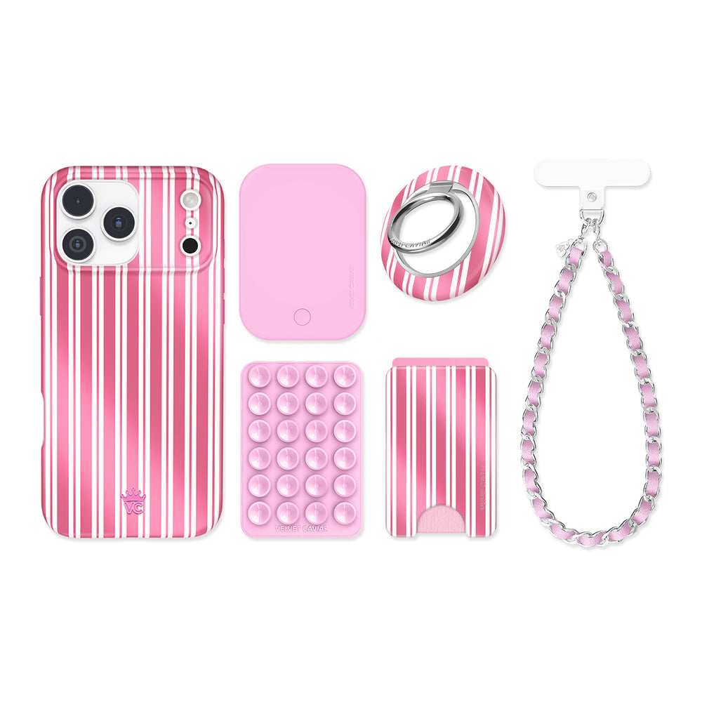Candy Cane Stripes iPhone Bundle for iPhone 17 Pro Max - image 1