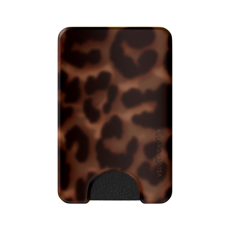It Girl Leopard MagSafe Wallet
