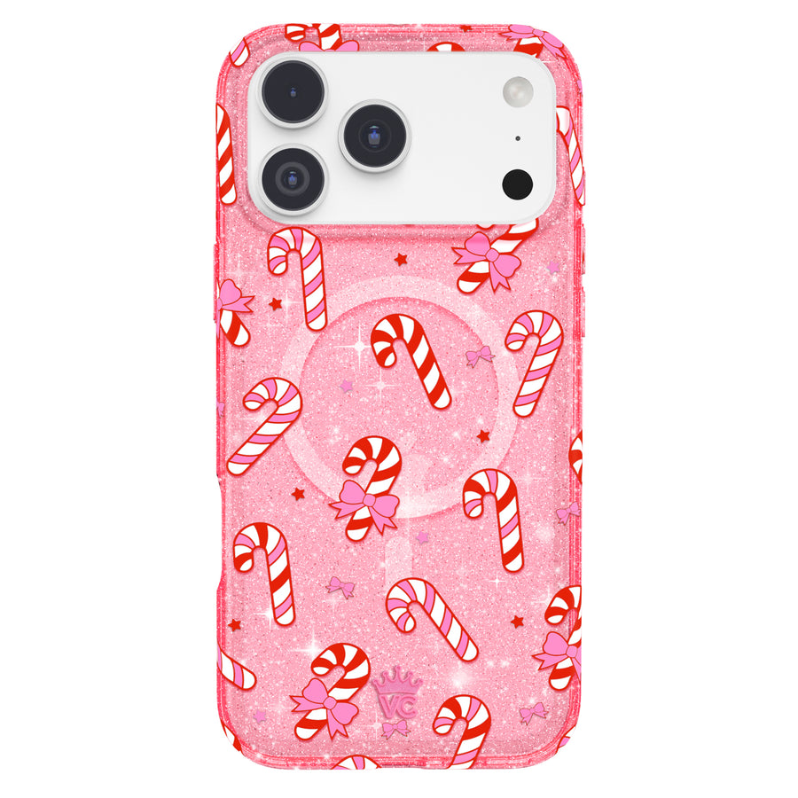 Pink Peppermint Princess iPhone Case