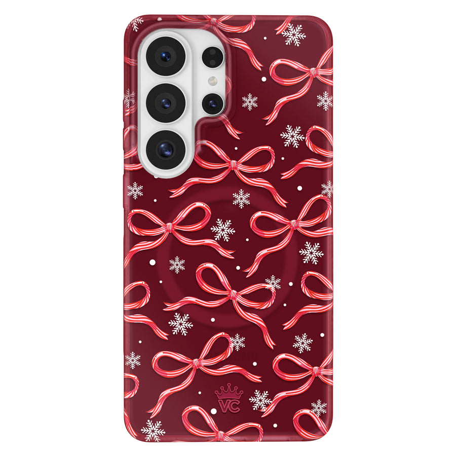 Candy Cane Bows Samsung Case