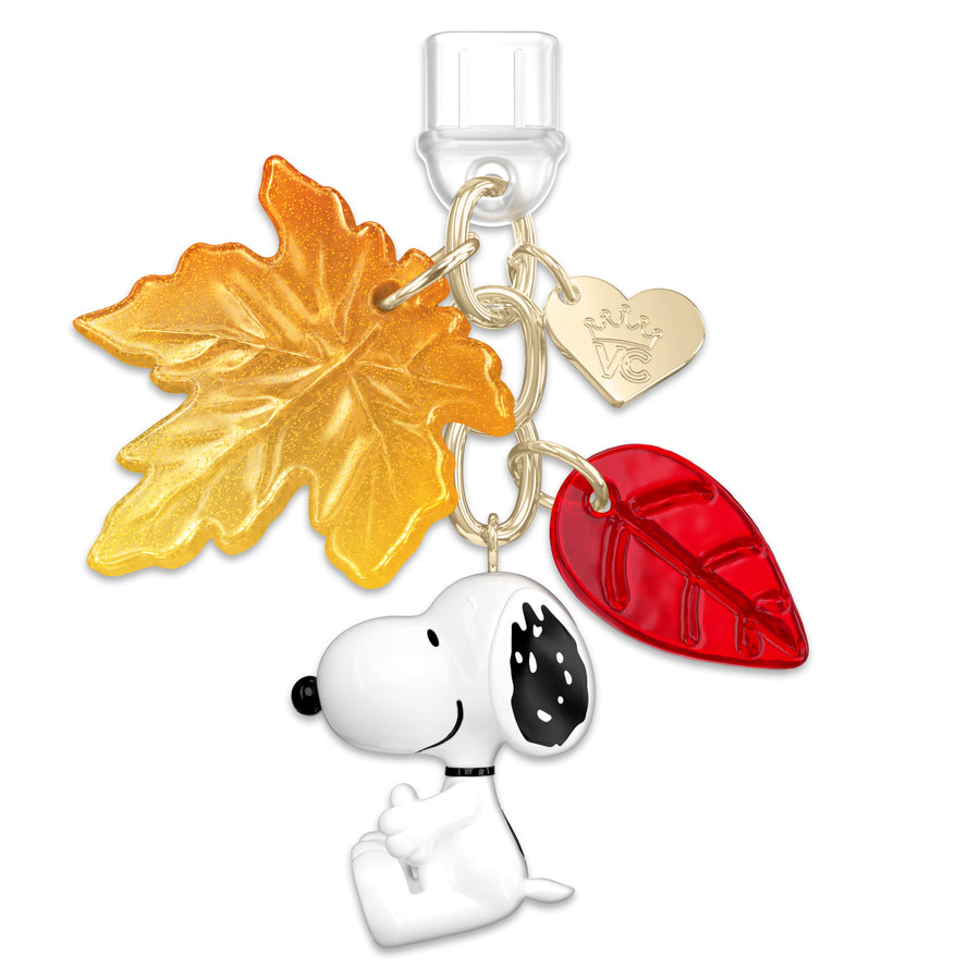 Snoopy Autumn Leaves Charge Charm