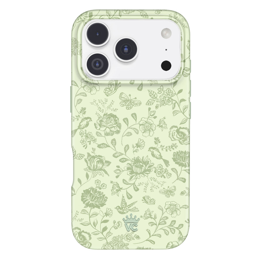 Storybook Sage Floral iPhone Case