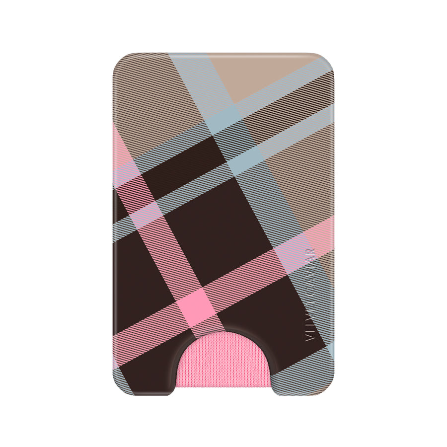 London Plaid MagSafe Wallet