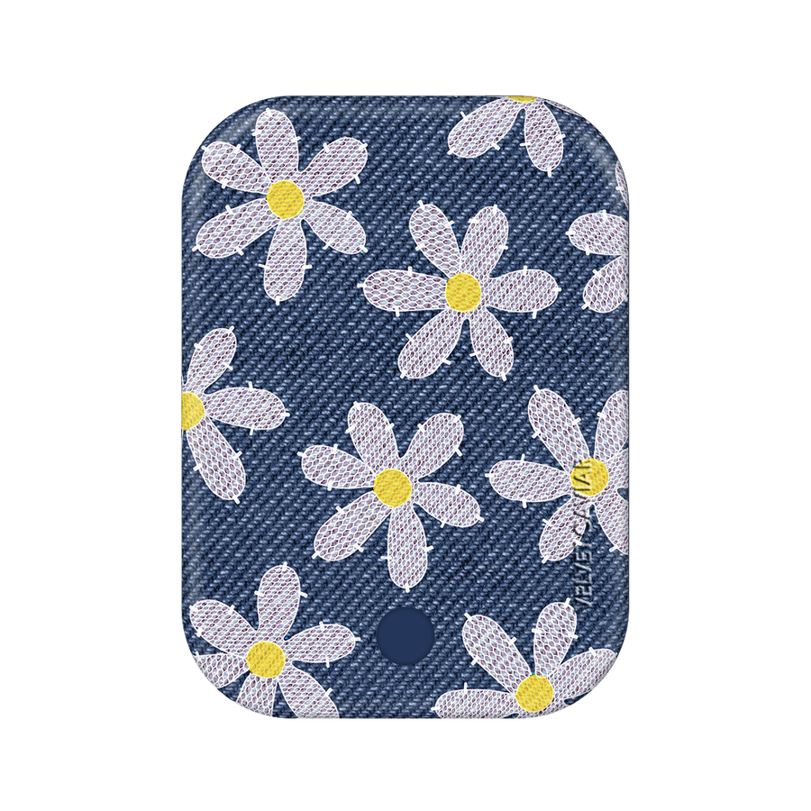 Denim Daisy Portable MagSafe Charger Power Pack