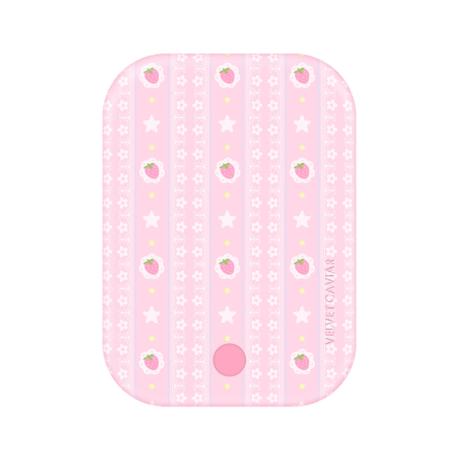 Strawberry Macaron Portable MagSafe Charger Power Pack