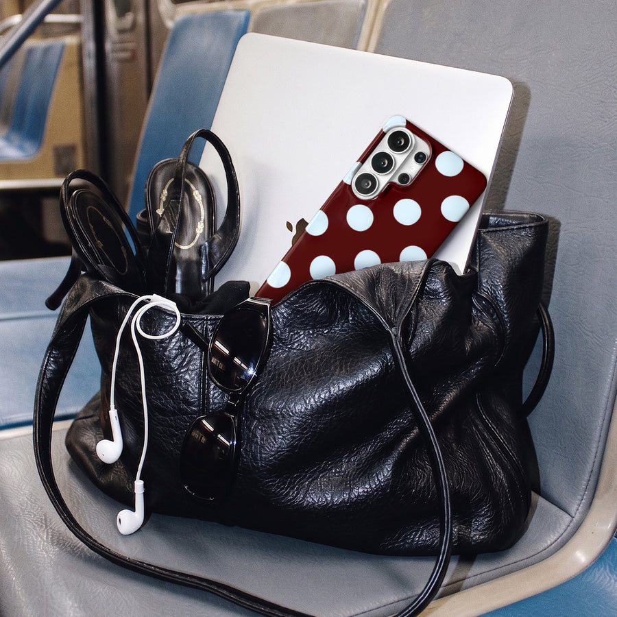 Coco Polka Dot Samsung Case lifestyle