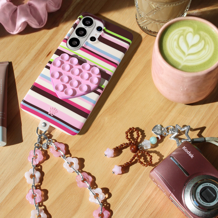 Sweet Treat Stripes Samsung Case lifestyle