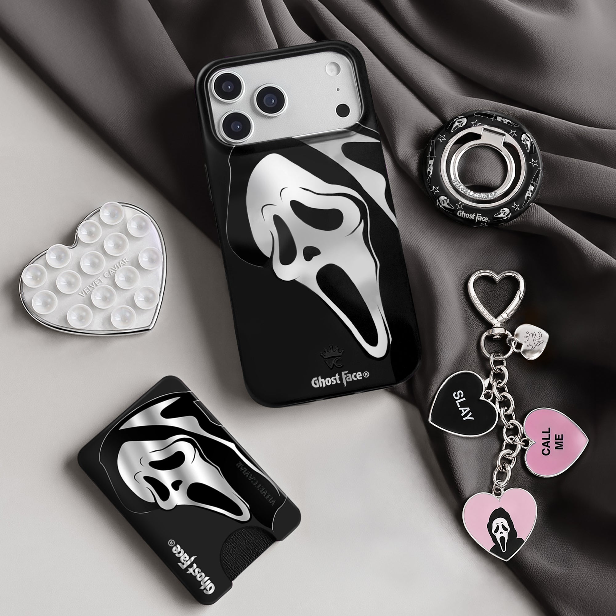 Ghost Face Bag Charm