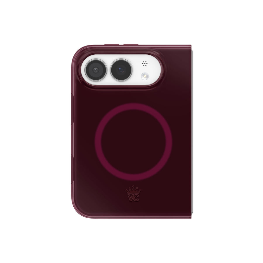 Burgundy 1990 Jelly iPhone Case