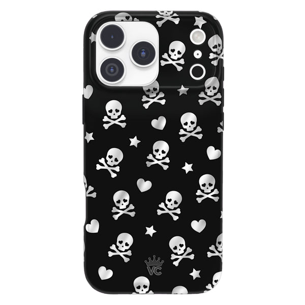 Chrome Skulls iPhone Case