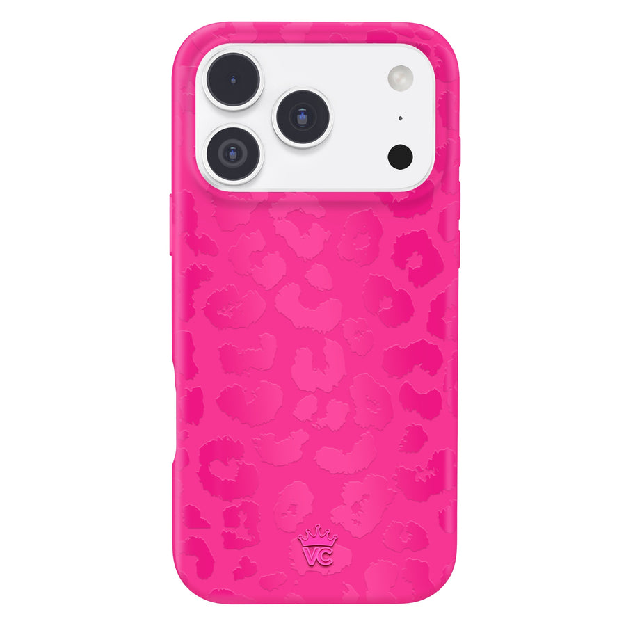 Even Hotter Pink Leopard iPhone Case