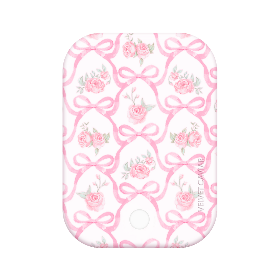 Lovely Pink Bows MagSafe Battery Power Pack