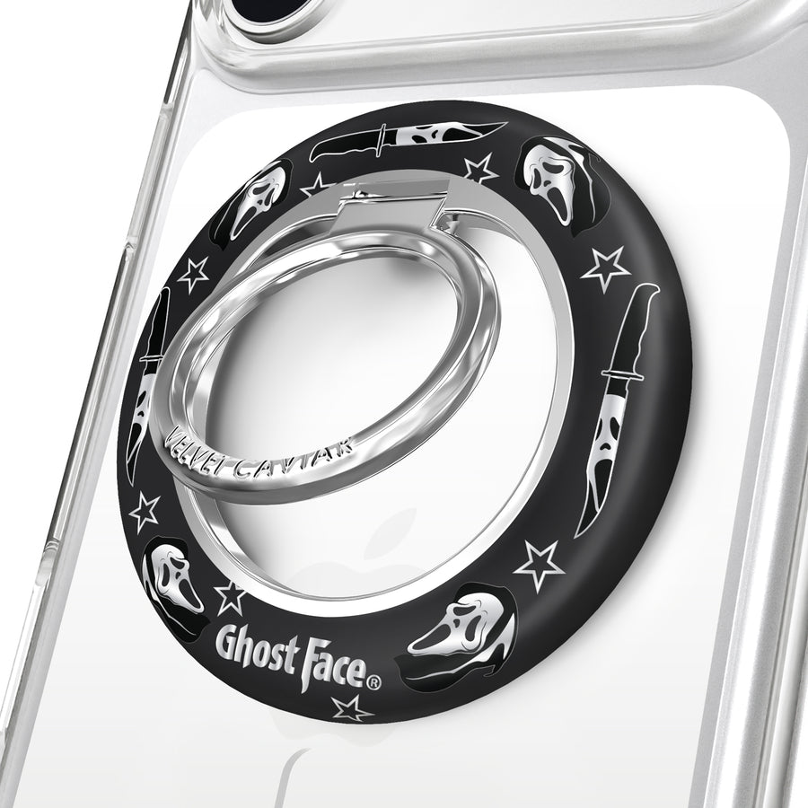 Ghost Face Killer Chrome MagSafe Grip Ring