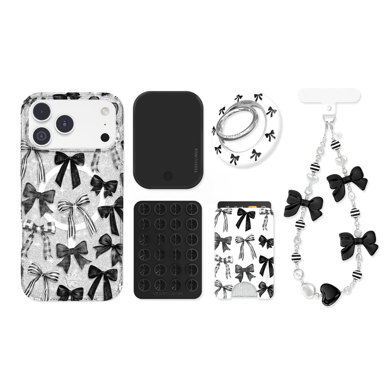 Gothic Bows iPhone Bundle Set