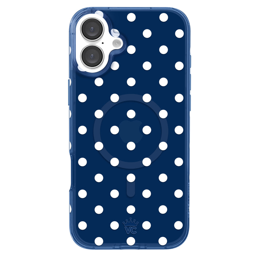 Midnight Polka Dot iPhone Case
