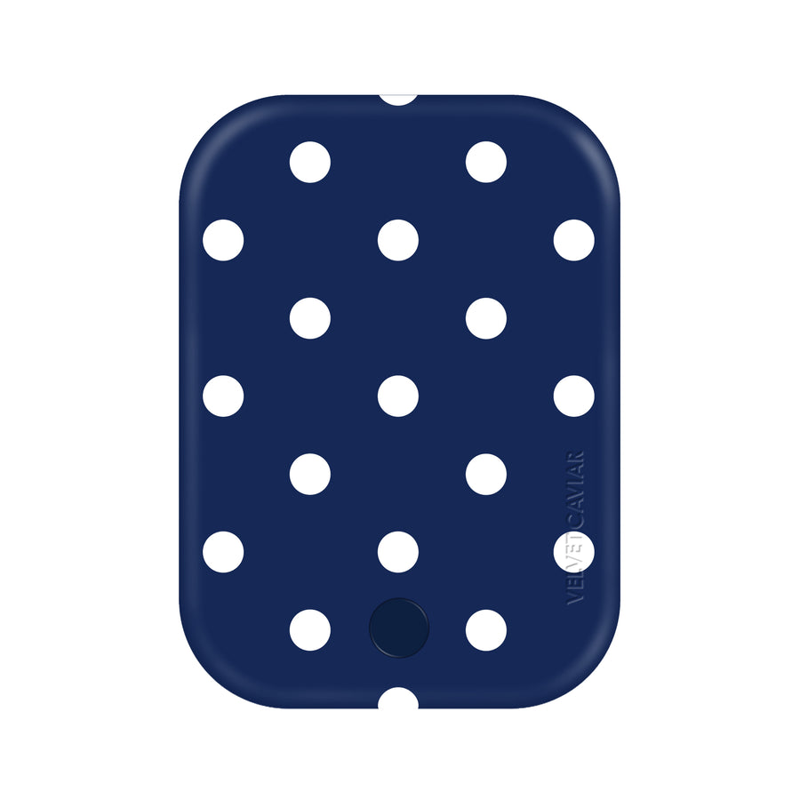 Midnight Polka Dot Portable MagSafe Charger Power Pack