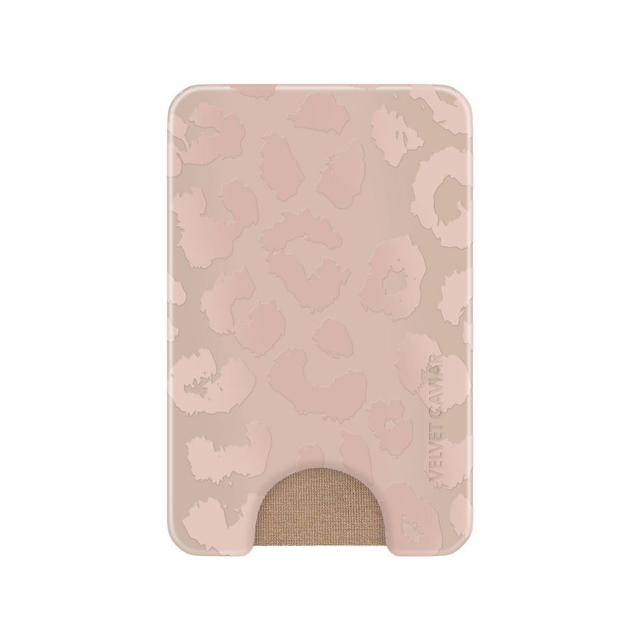 Nude Leopard MagSafe Wallet