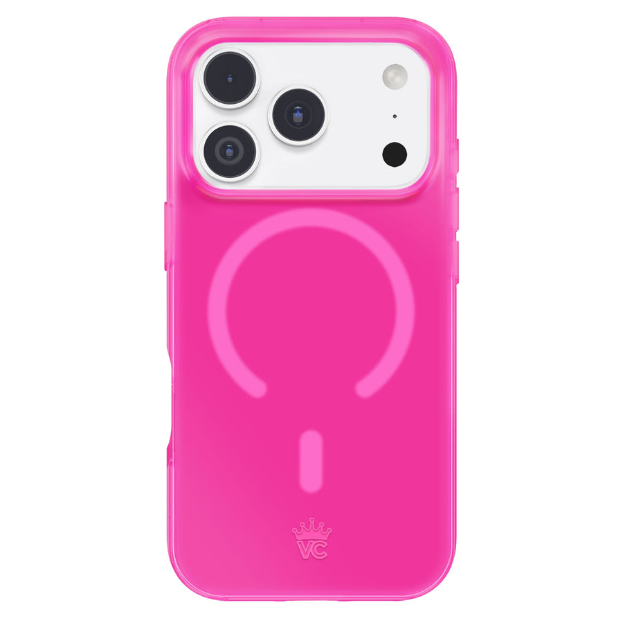 Pink Sapphire Jelly iPhone Case