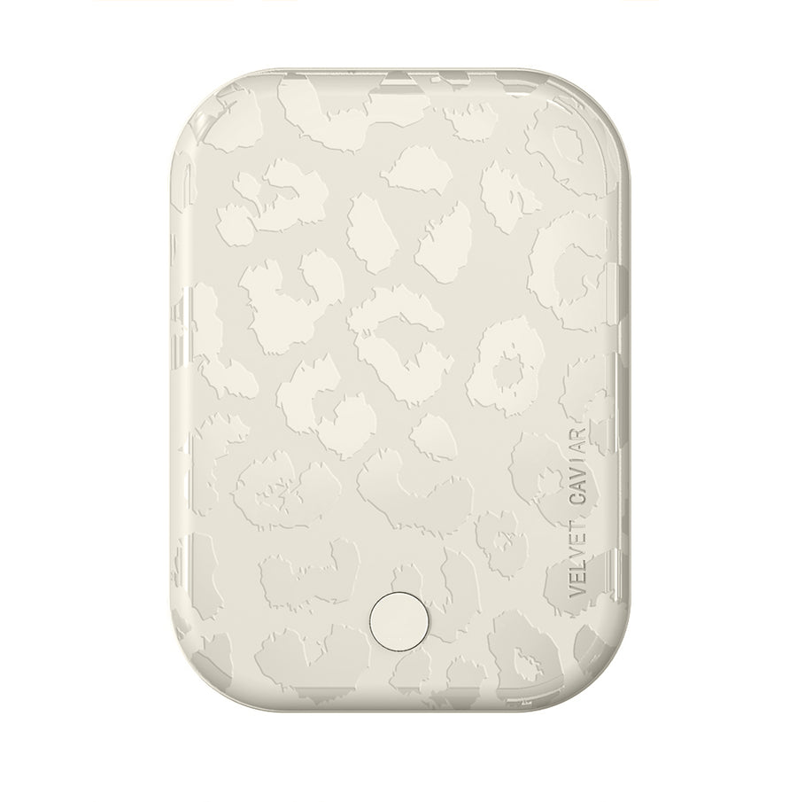 Stone Leopard Portable MagSafe Charger Power Pack