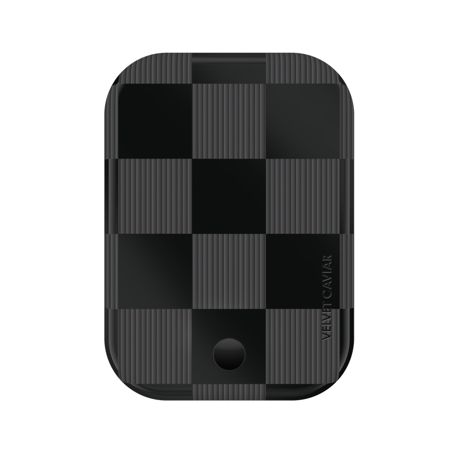 Noir Vibe Checkered Portable MagSafe Charger Power Pack